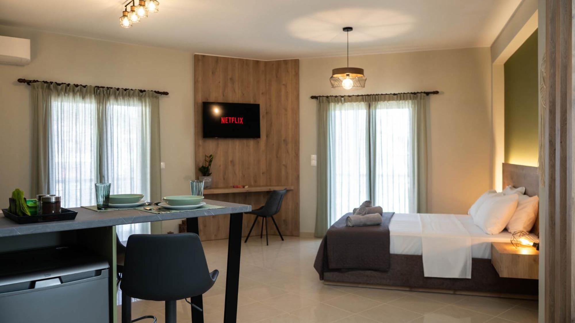 Aurora Suite Apartment Kalampáka Luaran gambar